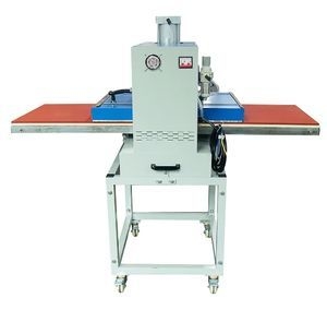 T Shirt Logo Embossing Machine Pneumatic Heat Press Transfer Machines Sublimation Printer Clothing Labels Custom Printed
